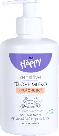 tělové mléko zvláčňující bella baby Happy