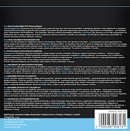 Pochłaniacz zapachów do lodówki Frischer