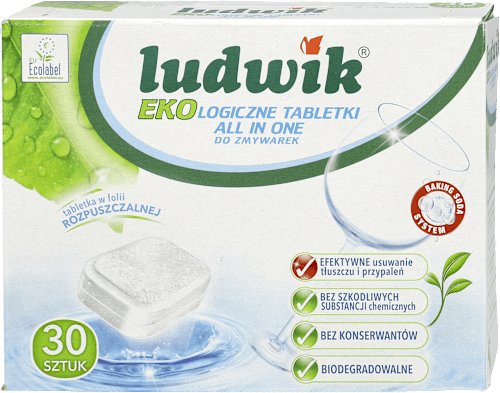 Tabletki do zmywarek All in One Eko LUDWIK