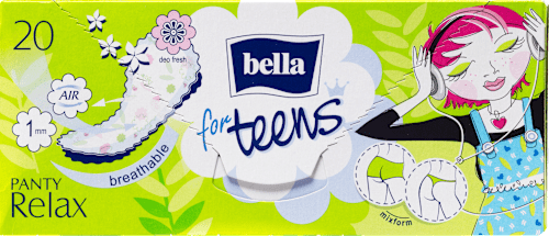 Wkładki higieniczne Relax  bella for teens