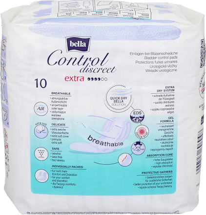 Wkładki urologiczne  Discreet EXTRA bella