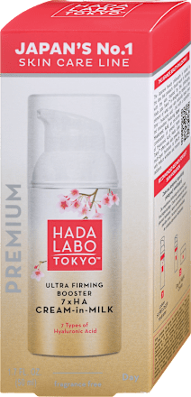 Premium dnevna krema za obraz Ultra Firming Booster 7xHA HADA LABO TOKYO