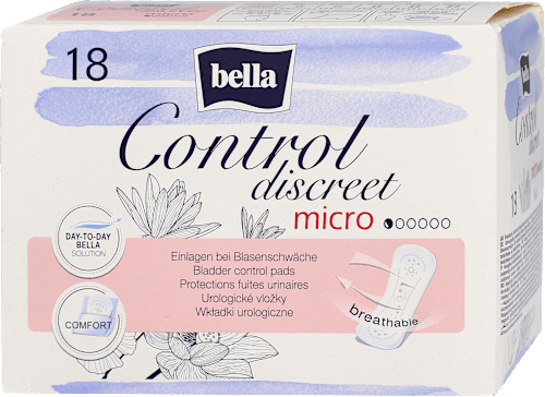 Wkładki urologiczne  Discreet MICRO bella