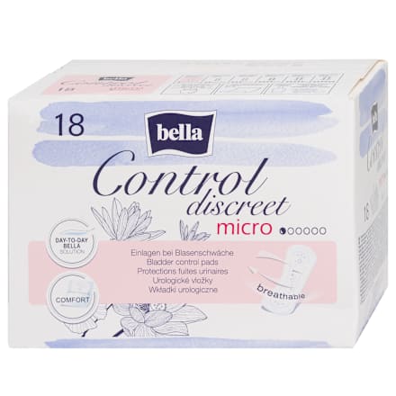 Wkładki urologiczne  Discreet MICRO bella