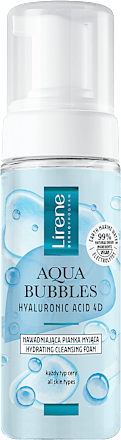 Spumă pentru curățare facială cu acid hialuronic Lirene