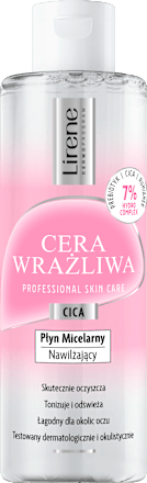 Płyn micelarny nawilżający Cera Wrażliwa Lirene