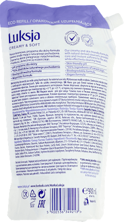 Mydło w płynie Linseed zapas Luksja