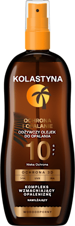 Olejek do opalania SPF 10 Kolastyna Sun
