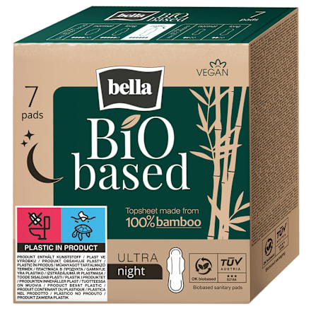 BIO based ULTRA noćni ciklusni ulošci bella baby Happy