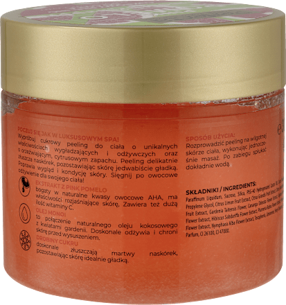 Cukrowy peeling do ciała PINK POMELO Perfecta