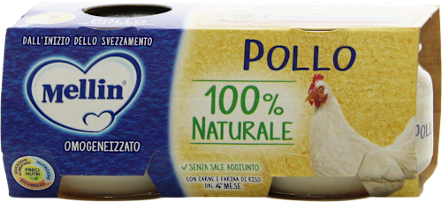 Omogeneizzato pollo Mellin