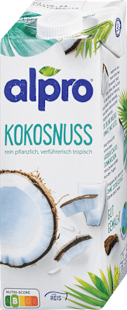Rastlinski napitek Kokos z rižem, nesladkan alpro