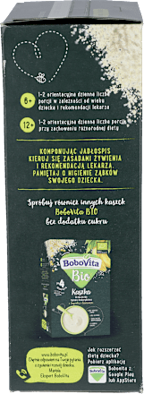 BIO kaszka bezmleczna z ryżem i truskawką   Bobovita