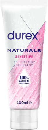 Intímny lubrikačný gél Naturals Sensitive  durex