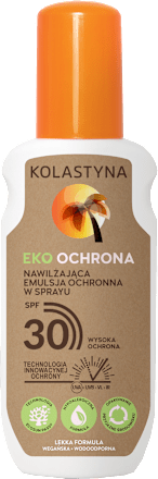 Emulsja do opalania w sprayu SPF 30 Eko Ochrona Kolastyna Sun