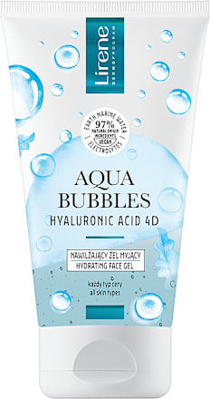 Gel pentru curățare facială cu acid hialuronic Lirene