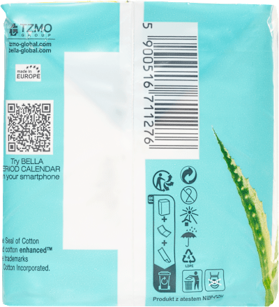 Absorbante normale igienice cu ierburi de aloe vera bella