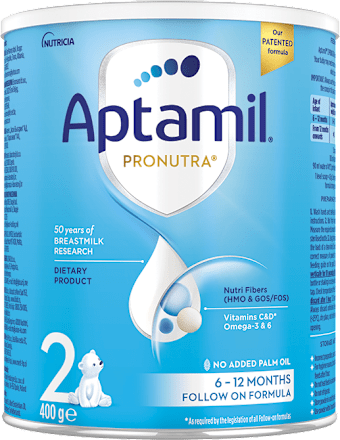Преходно мляко за кърмачета Pronutra 2 ( от 6 месеца до 12 месеца) Aptamil
