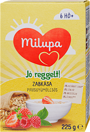 Jó reggelt! zabkása pirosgyümölccsel 6 hónapos kortól Milupa
