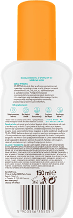 Emulsja ochronna w sprayu SPF50+ Wrażliwa skóra Kolastyna Sun