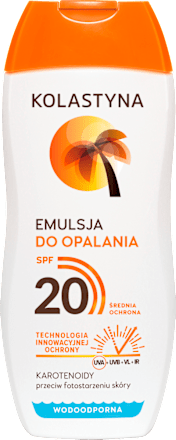 Emulsja do opalania SPF 20  Kolastyna Sun