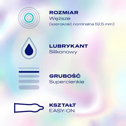 Prezerwatywy lateksowe Invisible Dopasowane Durex