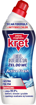 Żel do WC Active Fresh kret