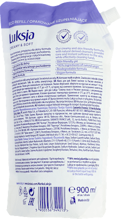 Mydło w płynie Linseed zapas Luksja