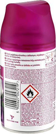 Wkład do automatycznego odświeżacza powietrza Księżycowa Lilia Otulona Satyną  AirWick