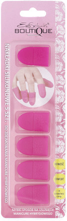 Nakładki silikonowe na paznokcie do usuwania hybrydy Ewa Schmitt