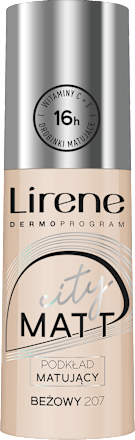 City Matt fond de ten 207 Beige Lirene