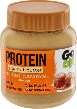 Protein kikiriki puter s okusom karamele GO ON