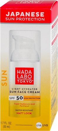 Sun krema za lice za zaštitu od sunca SPF 50 HADA LABO TOKYO