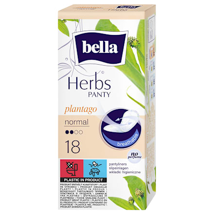 Herbs PANTY Sensitive plantago - dnevni ulošci bella baby Happy
