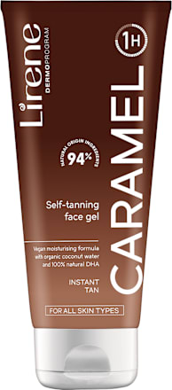 Gel facial autobronzant caramel Lirene