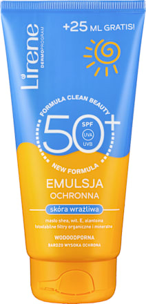 Emulsja SPF 50, 25ml gratis Lirene