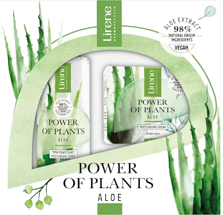 Set cadou ALOE cremă și toner Lirene