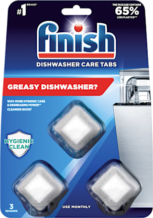 Таблетки за почистване на съдомиялна машина Finish