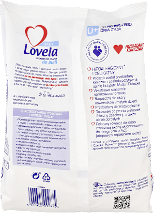 Proszek do prania White Lovela BABY