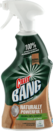 Płyn do czyszczenia Naturally Powerful Kuchnia, spray CILLIT BANG