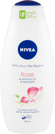 Gel de duș trandafiri și ulei de migdale NIVEA
