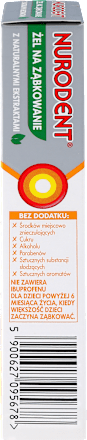 Żel na ząbkowanie  NURODENT