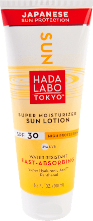 Lozione Solare Idratante Waterproof SPF30 HADA LABO TOKYO