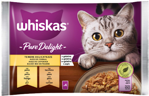 Pure Delight tenere delicatezze per gatti adulti whiskas