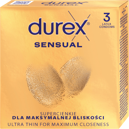 Kondómy Sensual durex