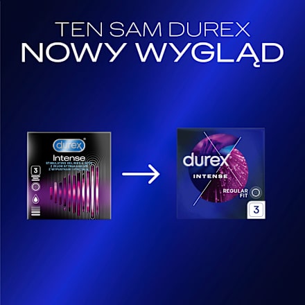 Prezerwatywy lateksowe Intense Durex