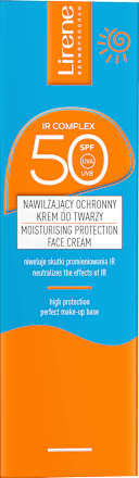 Cremă hidratantă pentru ten SPF50 Lirene