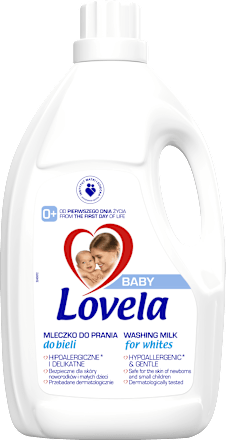 Płyn do prania ubranek białych  Lovela