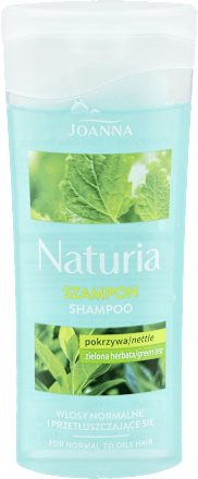 Naturia Mini Szampon z pokrzywą i zieloną herbatą JOANNA