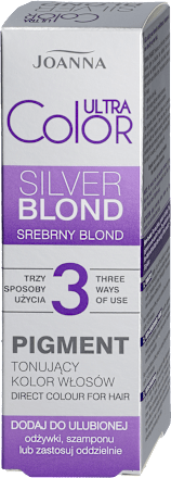 Ultra Color Pigment tonujący srebrny blond JOANNA